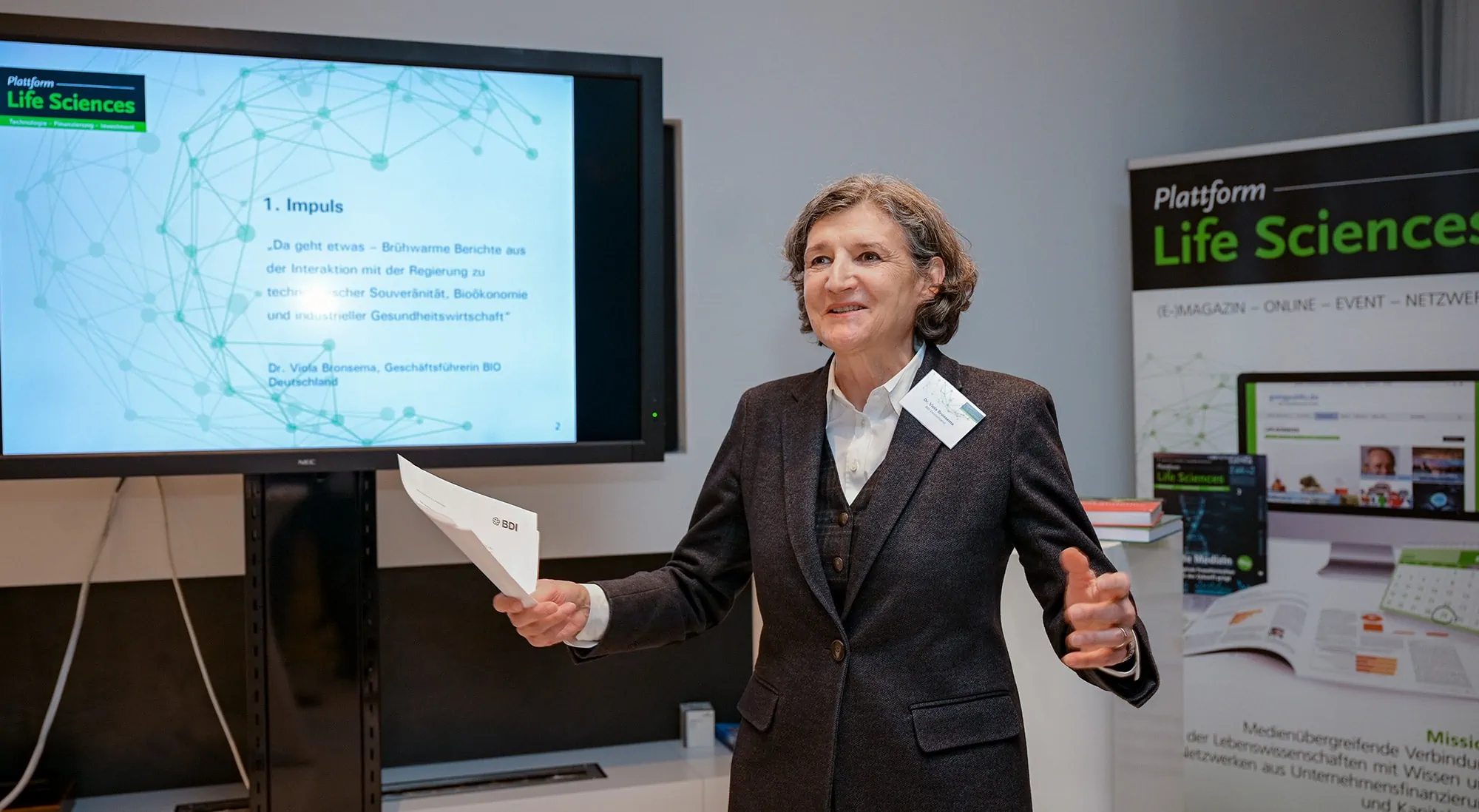 Dr. Viola Bronsema, Geschäftsführerin BIO Deutschland