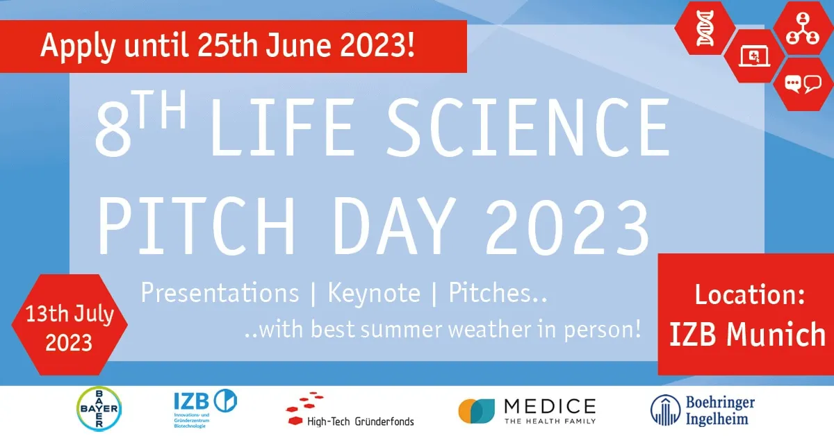 8th Life Science Pitch Day 2023